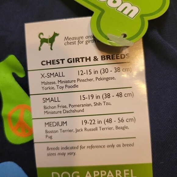 NWT Dog Pet Dress Pull Over t-shirt Size Small - Picture 2 of 4